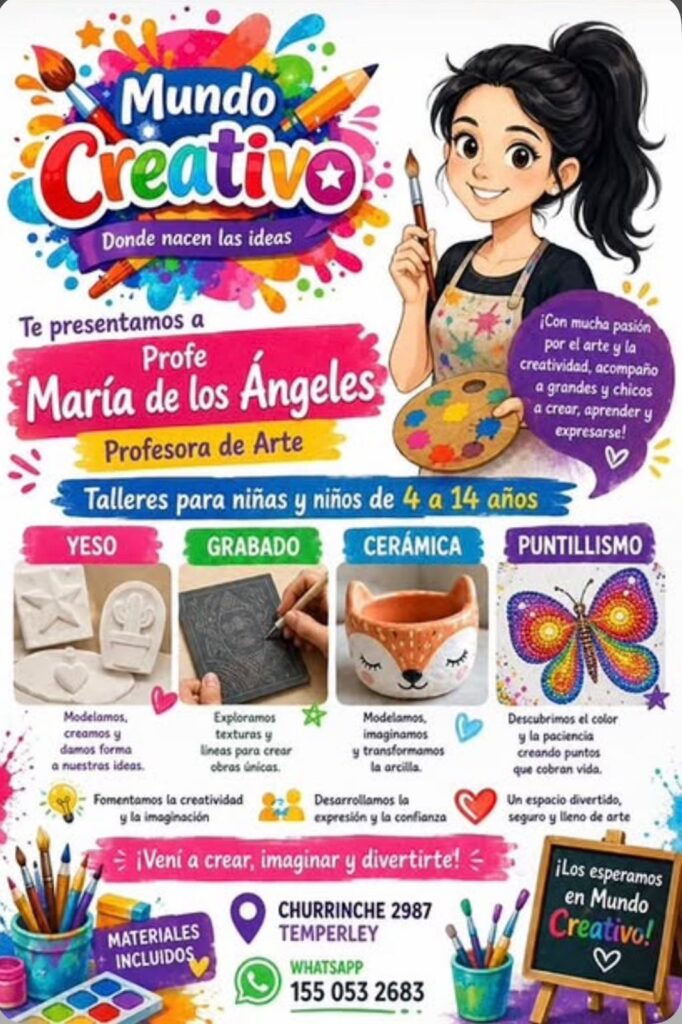 CLASES ARTISTICAS SAN JOSE TEMPERLEY