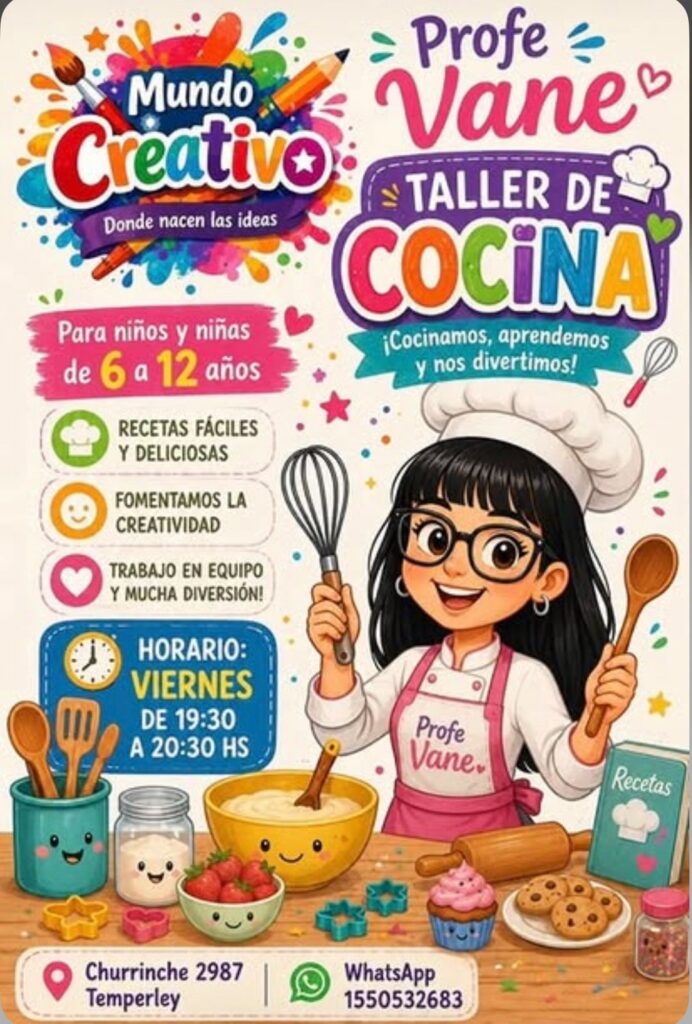 TALLER DE COCINA SAN JOSE TEMPERLEY